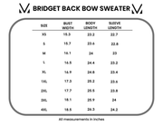 WAREHOUSE Bridget Back Bow Sweater - Hunter Green