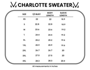 WAREHOUSE ONLY Charlotte Sweater - Orange and Ivory