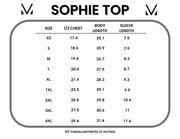 WAREHOUSE ONLY Sophie Top - Purple