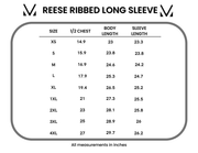 WAREHOUSE ONLY Reese Ribbed Long Sleeve Top - Ivory