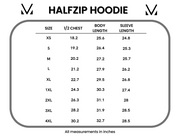 WAREHOUSE ONLY HalfZip Hoodie - Wildflower Meadow