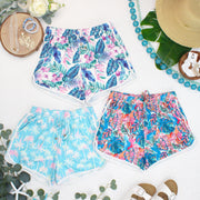 WAREHOUSE ONLY Nova Summer Shorts - Tropical Palm FINAL SALE