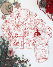 WAREHOUSE ONLY Pajama Top and Pants Set - Merry & Bright