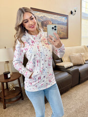 WAREHOUSE Soft Funnel Neck - Wildflower Gardens