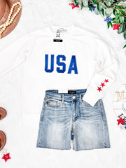WAREHOUSE USA Pullover - White
