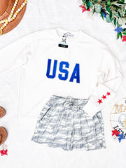 WAREHOUSE USA Pullover - White