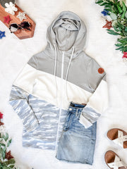 WAREHOUSE Colorblock Fullzip - Camo