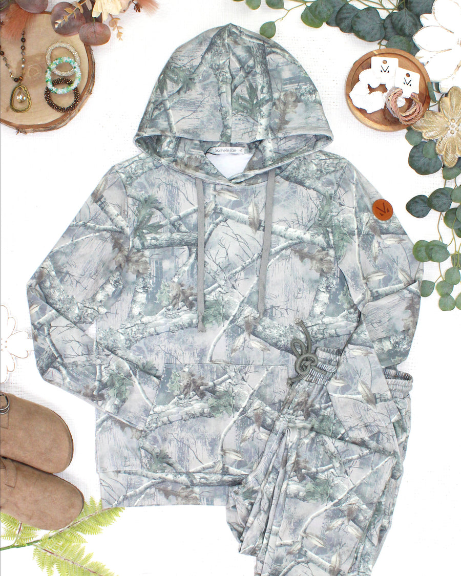 WAREHOUSE ONLY Hailey Pullover Hoodie - Camo