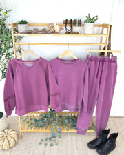 WAREHOUSE ONLY Vintage Wash Pullover - Purple