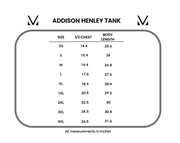 Addison Henley Tank - Cream Micro Floral