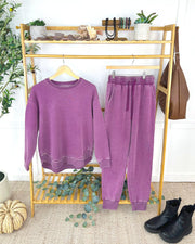 WAREHOUSE ONLY Vintage Wash Pullover - Purple