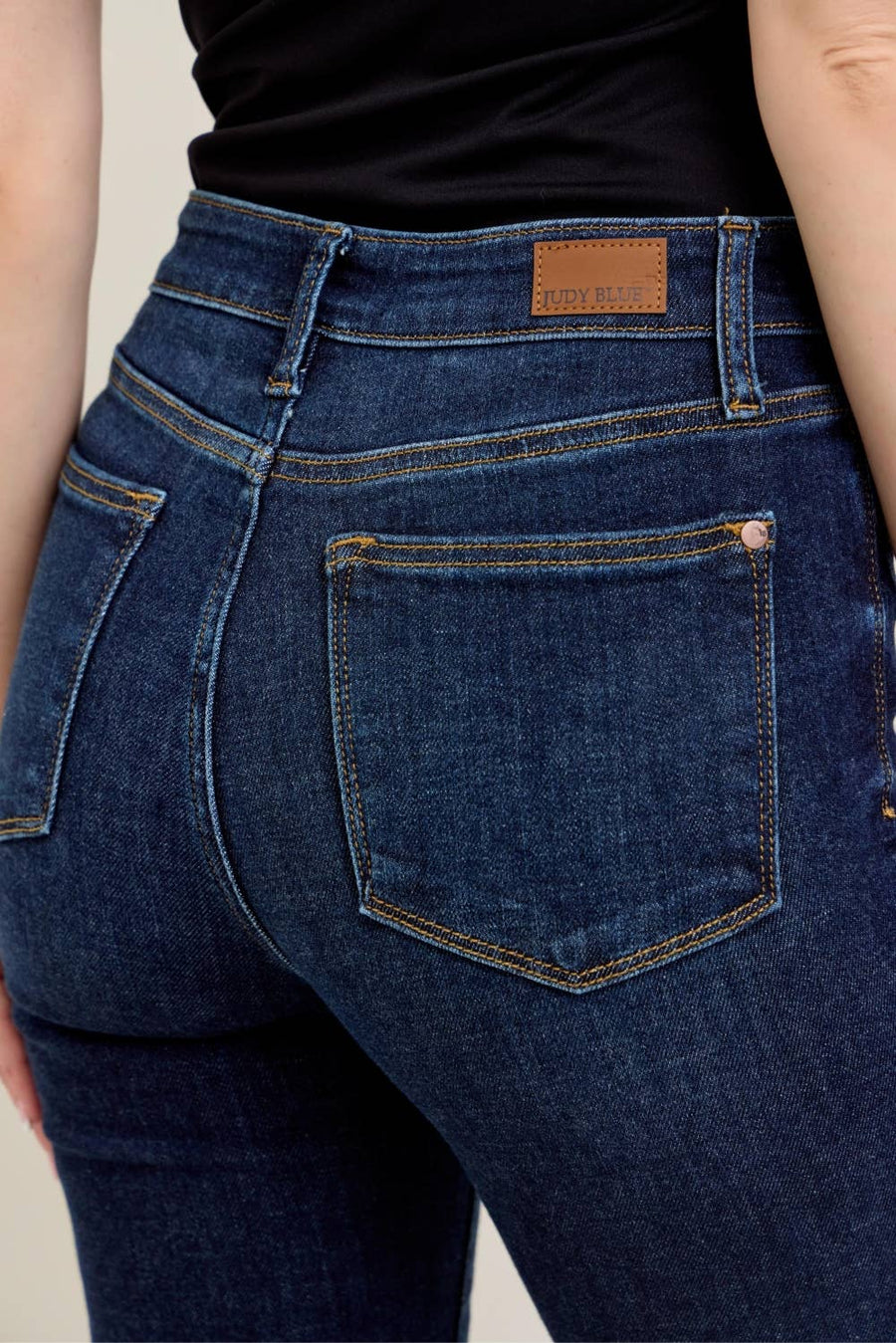 High Waisted Skinny- Dark Wash