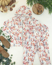 WAREHOUSE ONLY Fullzip Hoodie - Autumn Watercolor