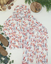 WAREHOUSE ONLY HalfZip Hoodie - Autumn Watercolor