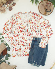 WAREHOUSE ONLY Larissa Long Sleeve - Autumn Watercolor