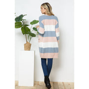 Striped Slouchy Cardigan