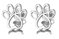 Paw Stud Earrings
