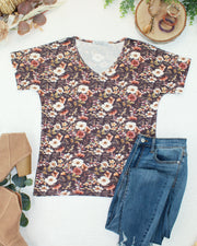 WAREHOUSE ONLY Chloe Cozy Top - Blushwood Floral