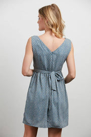 Ditsy Floral Dress- Blue