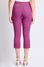 Hyperstretch Pull On Capri: Jazzberry
