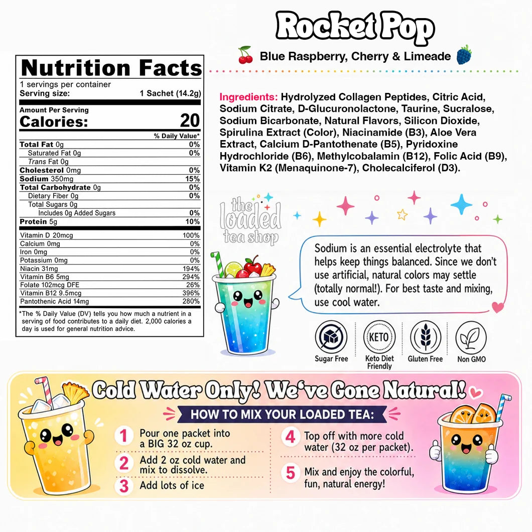 Rocket Pop (Caffeine-free)