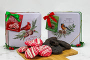 Holiday Bird Square Tins Cookies