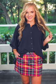 Patterned in Plaid Skort