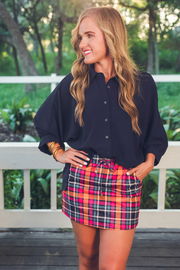Patterned in Plaid Skort