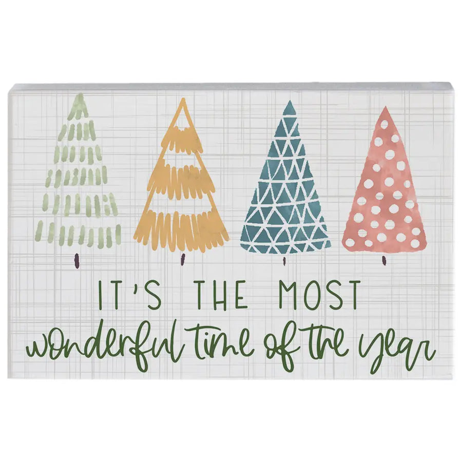 Wonderful Time Colorful - Small Talk Rectangle