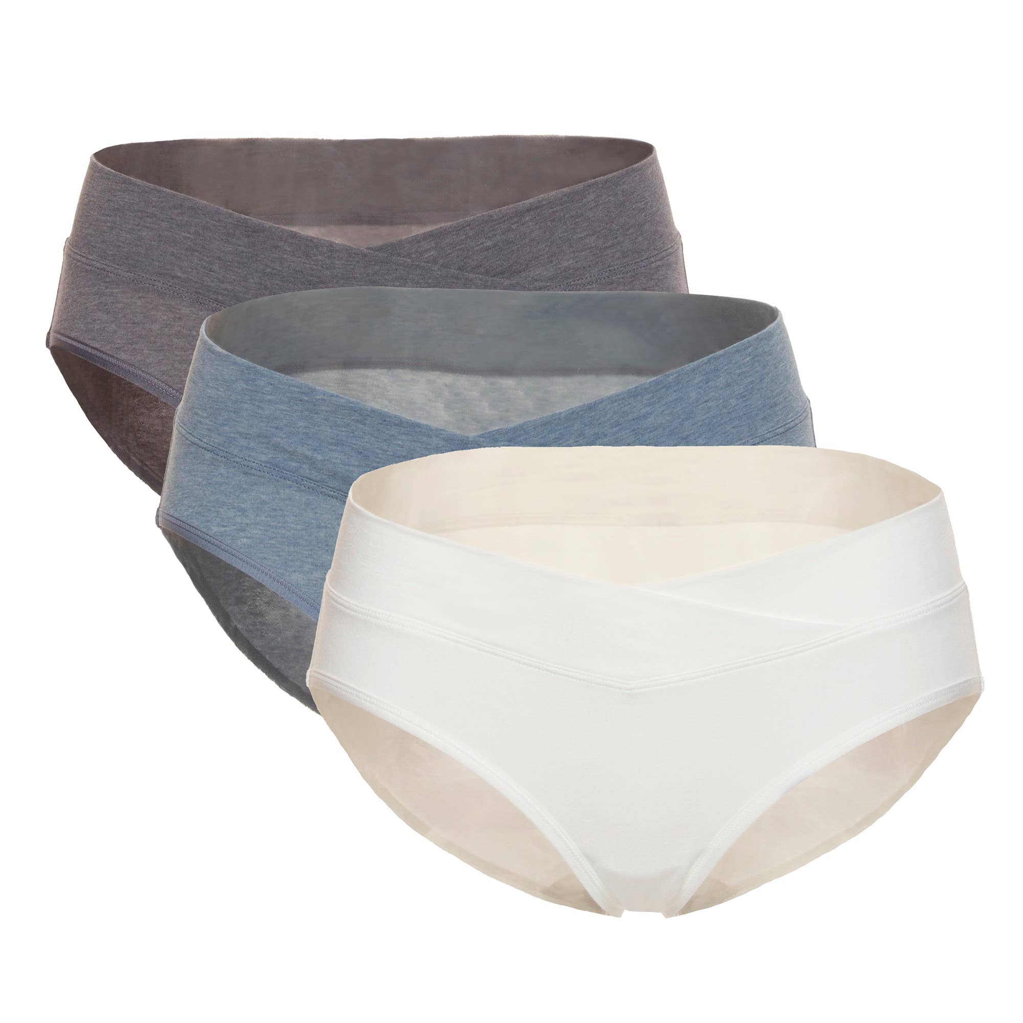 Organic Cotton Maternity Hipster Panty 3-Pack