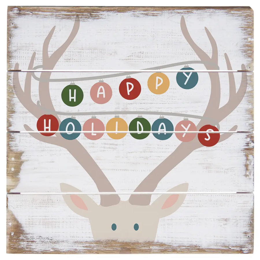 Happy Holidays Deer - Perfect Pallet Petites