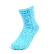 Women's Solid Bright Color Warm Fuzzy Socks