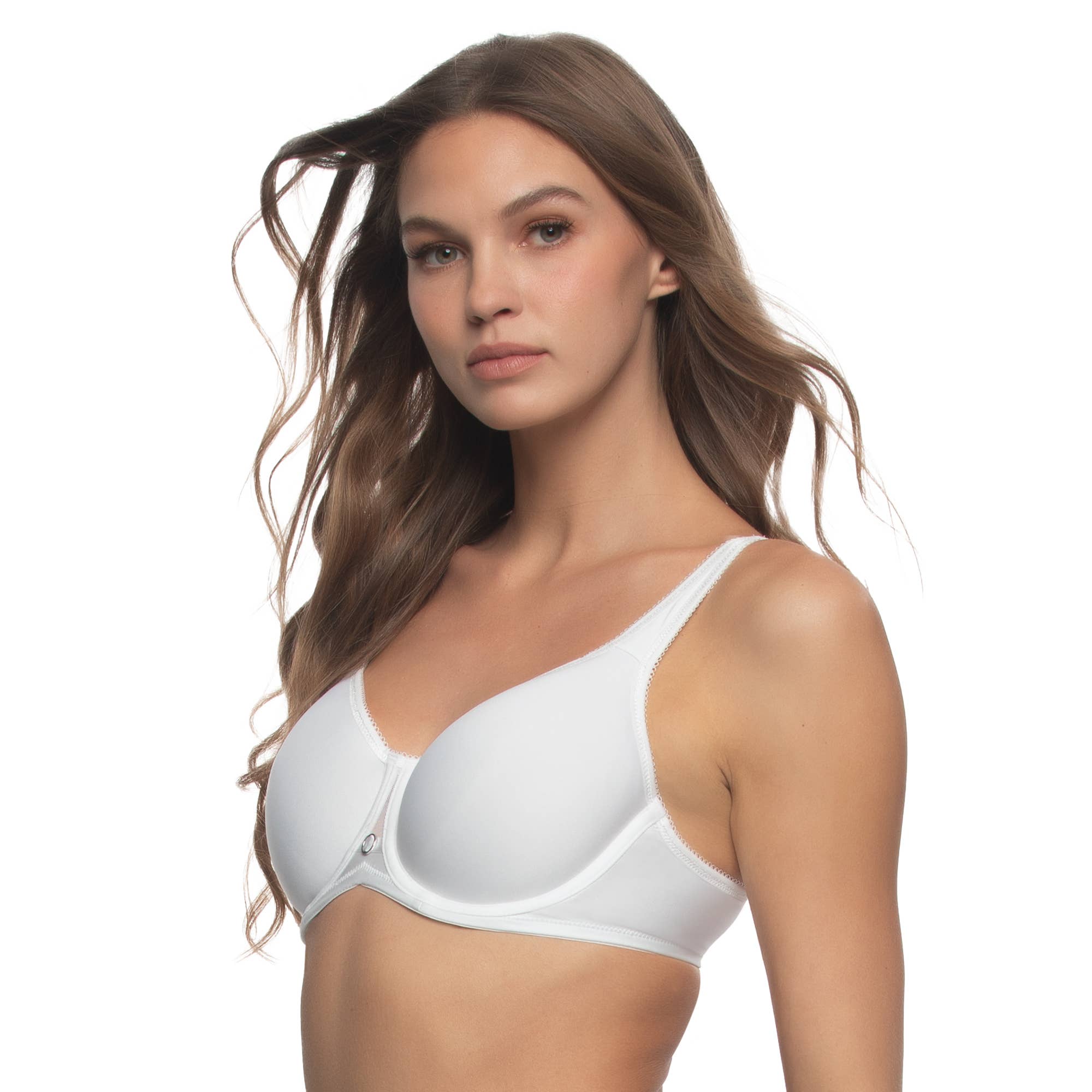 Celestial Seamless T-shirt Full Coverage Bra - White
