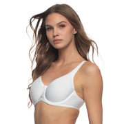 Celestial Seamless T-shirt Full Coverage Bra - White