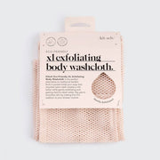 XL Exfoliating Body Washcloth - Blush