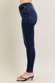 High Waisted Skinny- Dark Wash