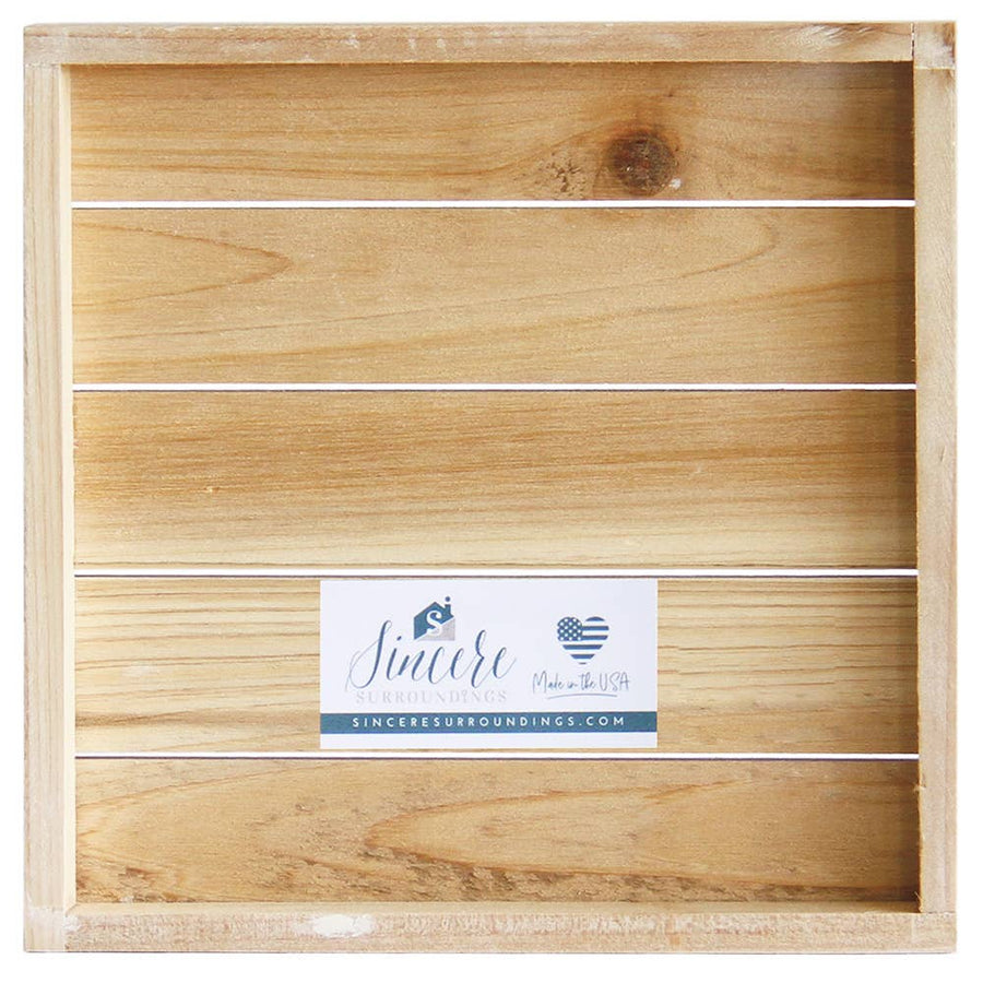 Santa Claus Coming - Perfect Pallet Petites: 6" x 6" x 1"