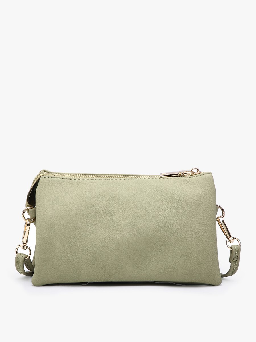 Riley Crossbody/Wristlet: Camel