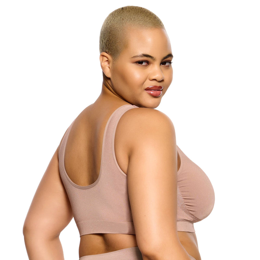 Body Smooth Seamless Wireless Bralette - Rose Tan