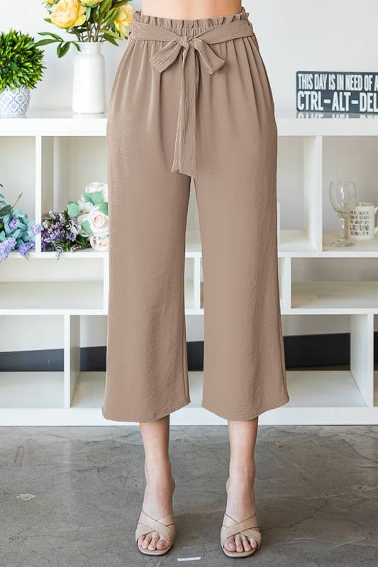 Paper Bag Pants- Green