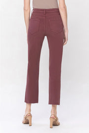 Jeanne High Rise Slim Straight Jean