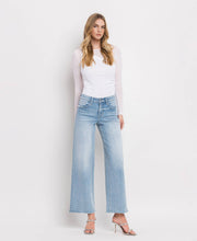 Olivia- Wide Leg High Rise Summer Wash