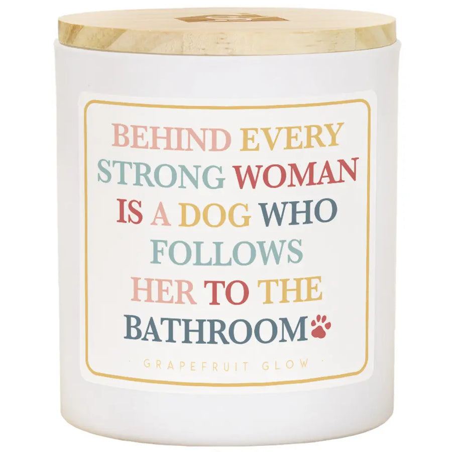 Behind Strong Woman - Grp - Candles