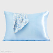 Kitsch x Bridgerton Satin Pillowcase / Toile De Blue