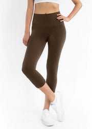 Crop High Waisted Leggings- Regular