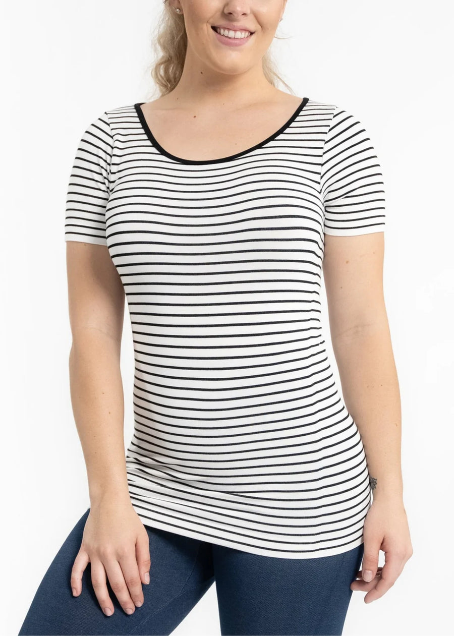 Reversible Short Sleeve Top