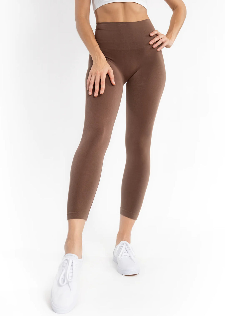 Crop High Waisted Leggings- Regular