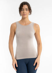 High Neck with Scoop Back Tank