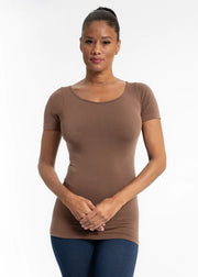 Reversible Short Sleeve Top