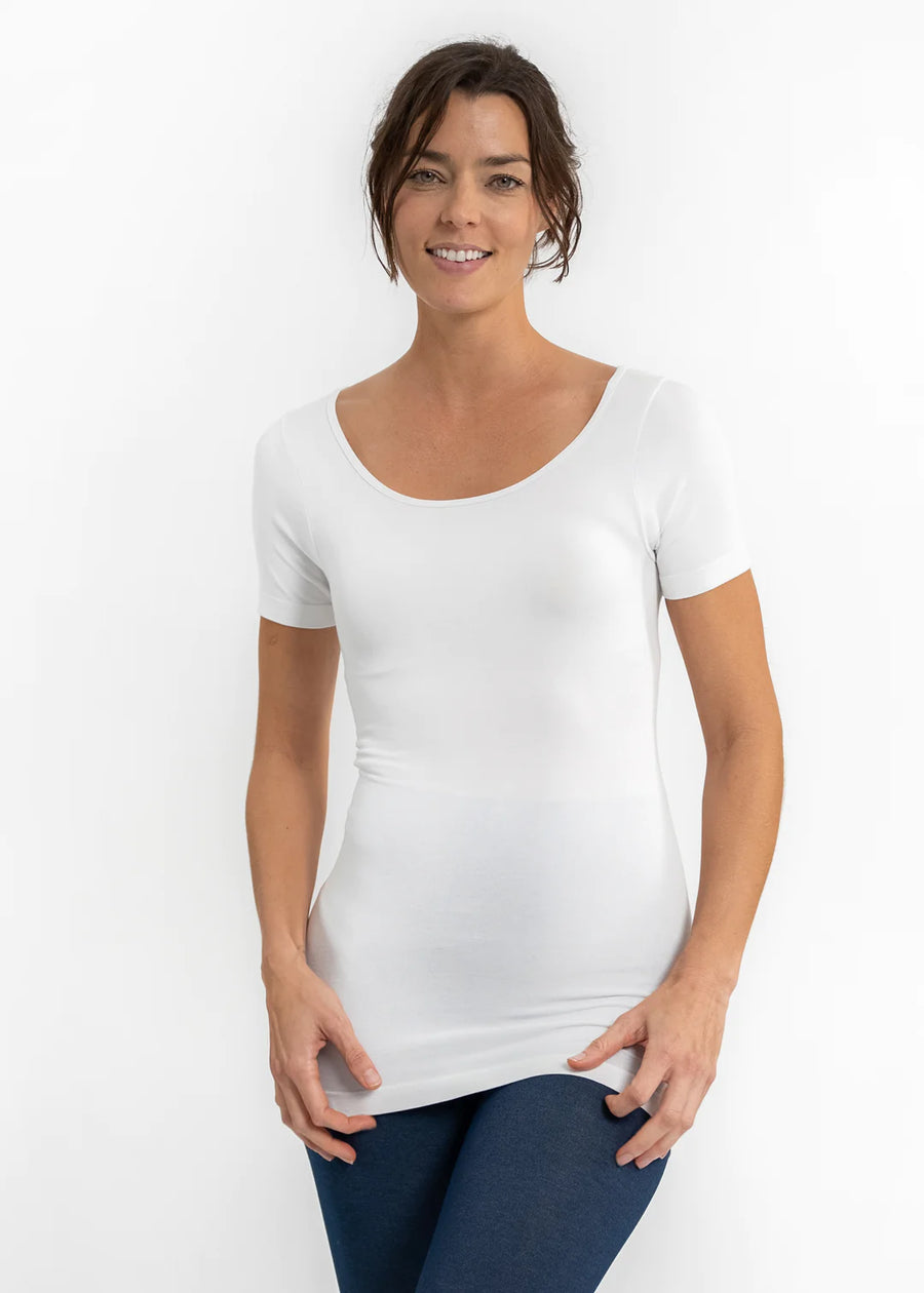 Reversible Short Sleeve Top